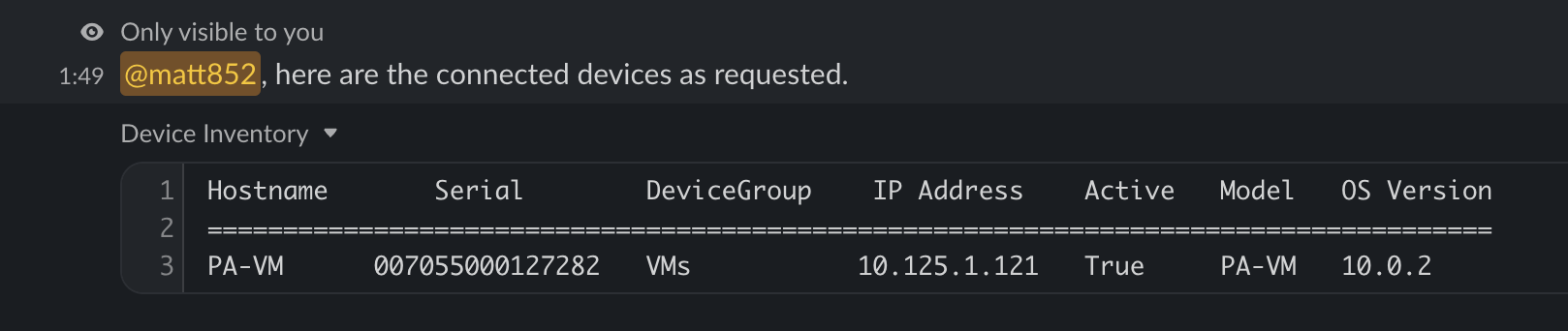 Get Devices