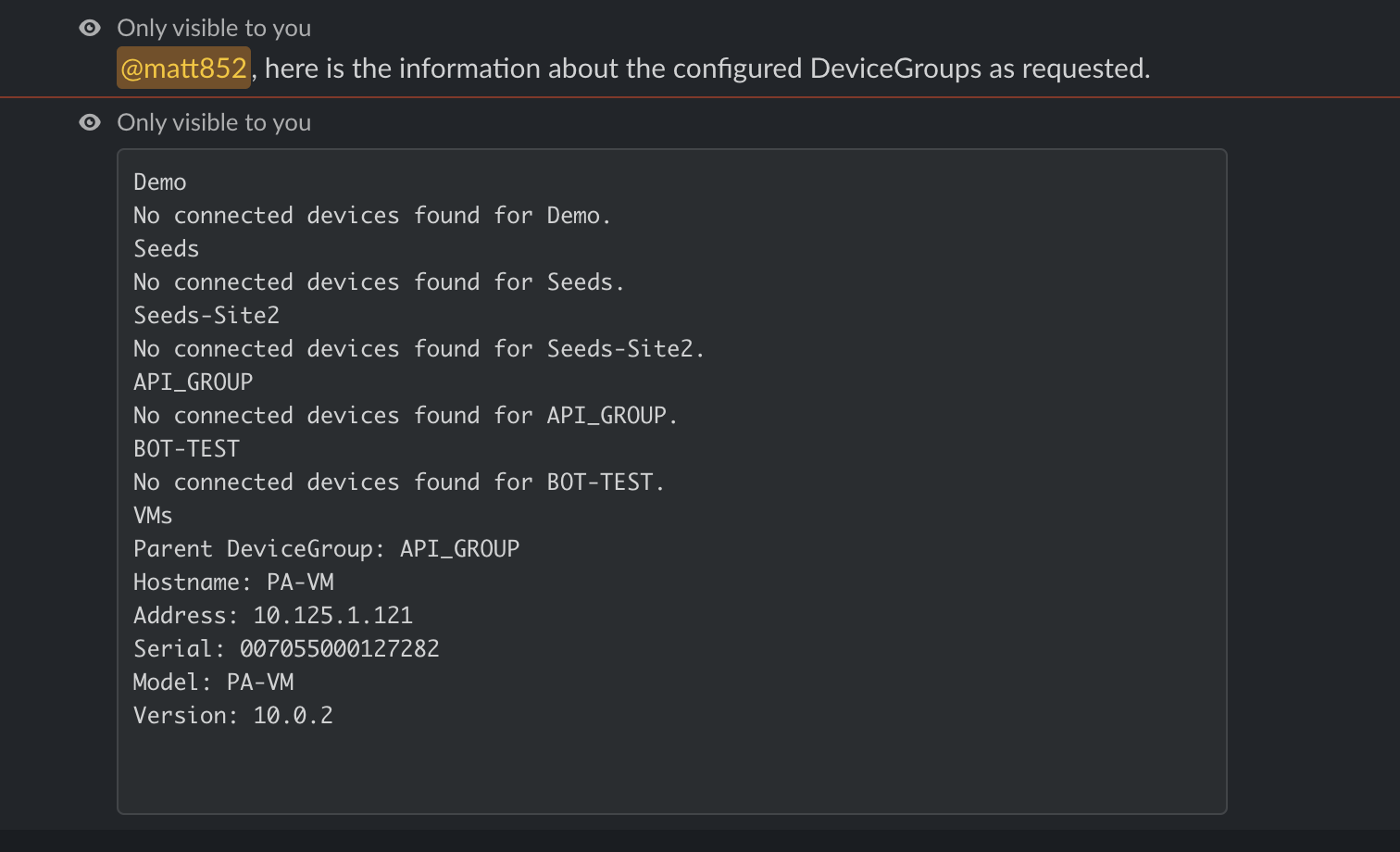 Get Device Groups