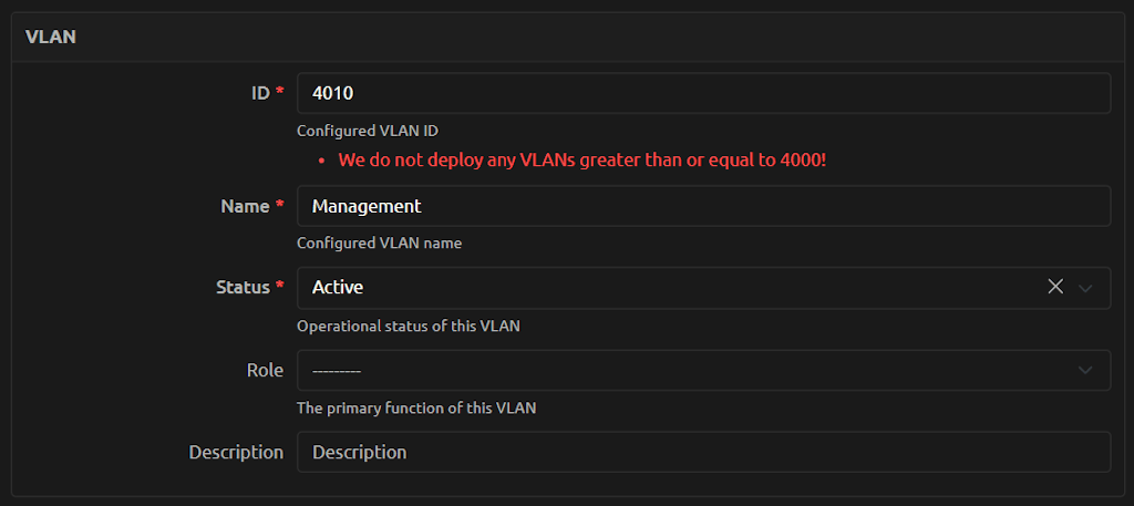 Min/Max Rules Enforcement