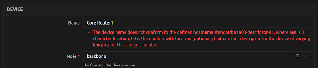 Regex Rules Enforcement