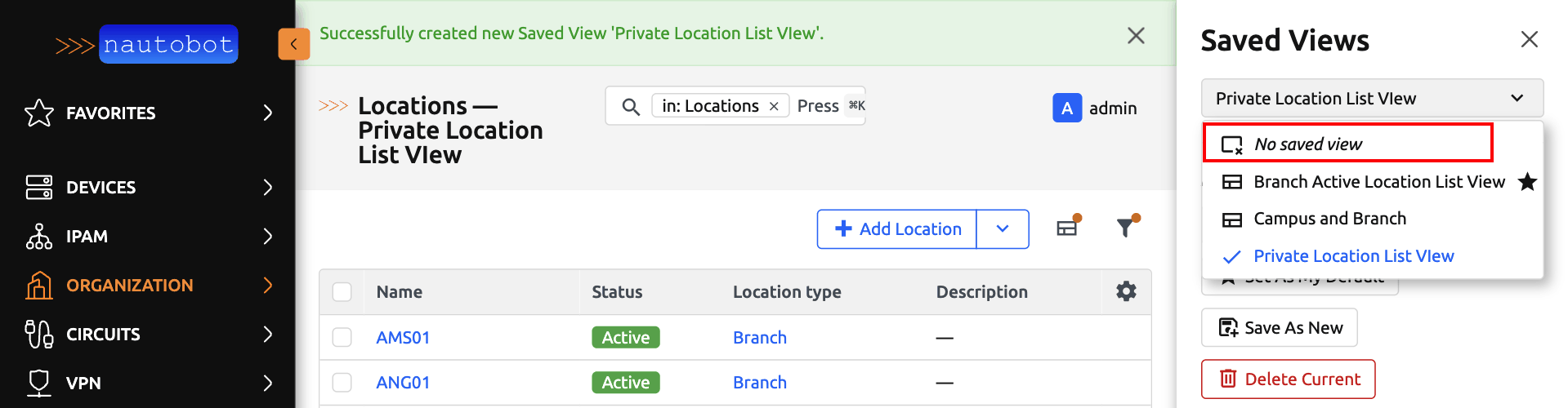 Clear View Button