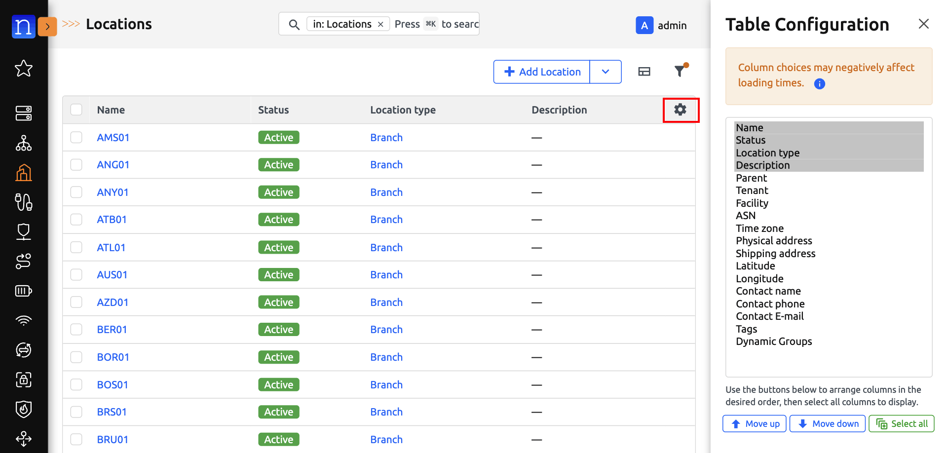 Configure Button