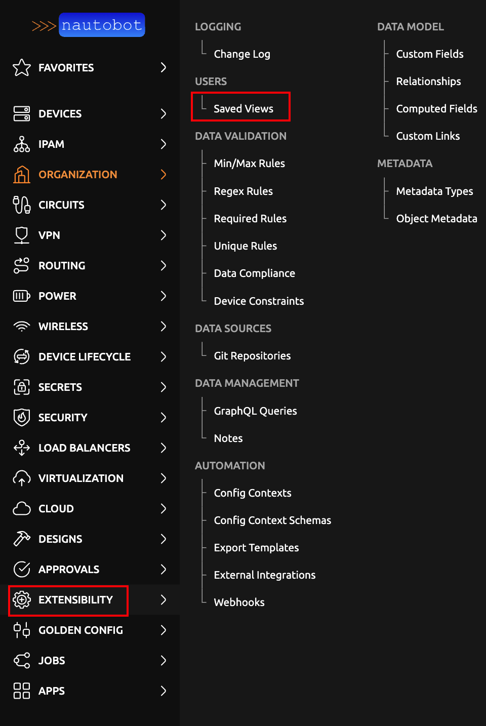 Navigation Menu