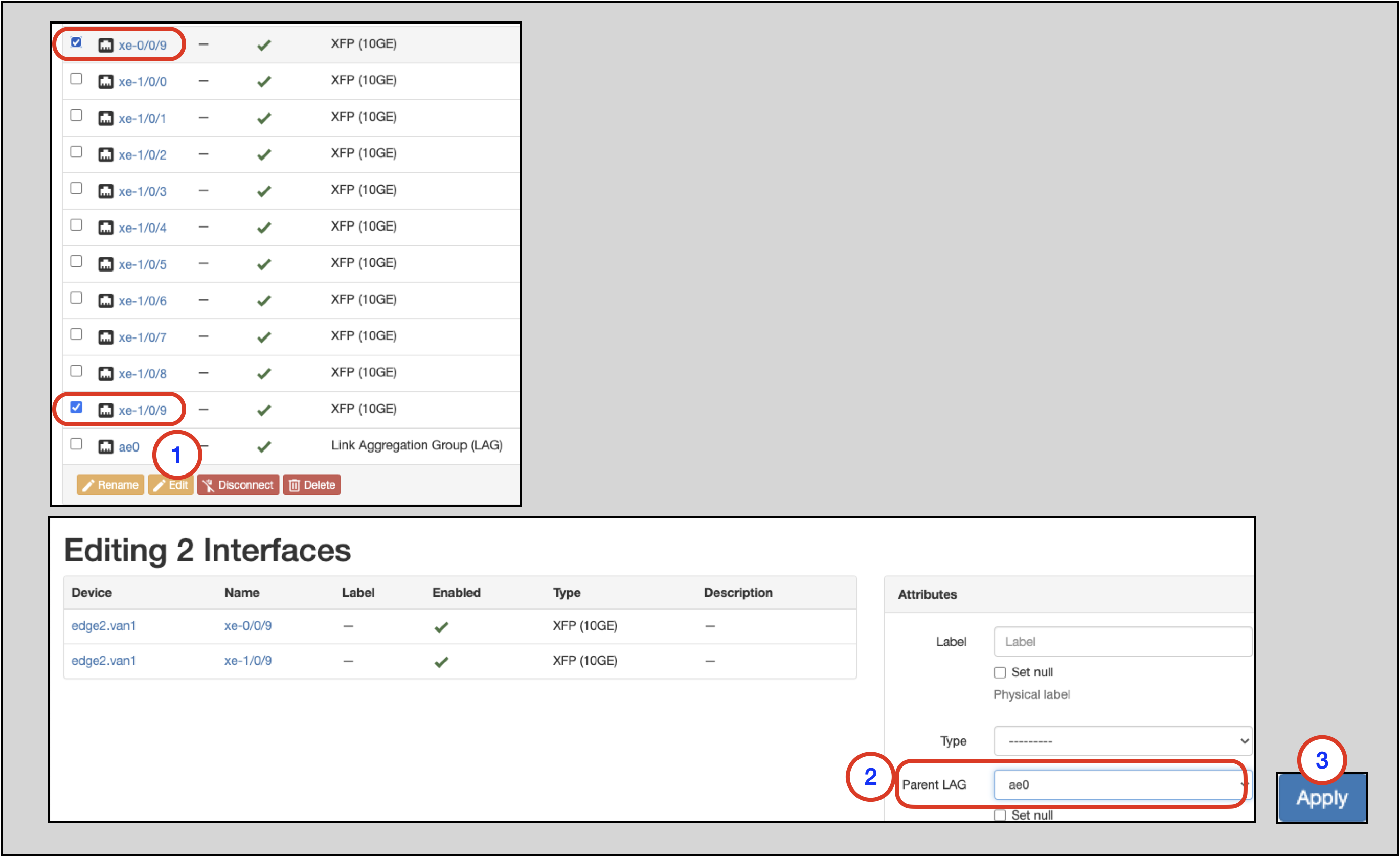 Interfaces - Nautobot Documentation