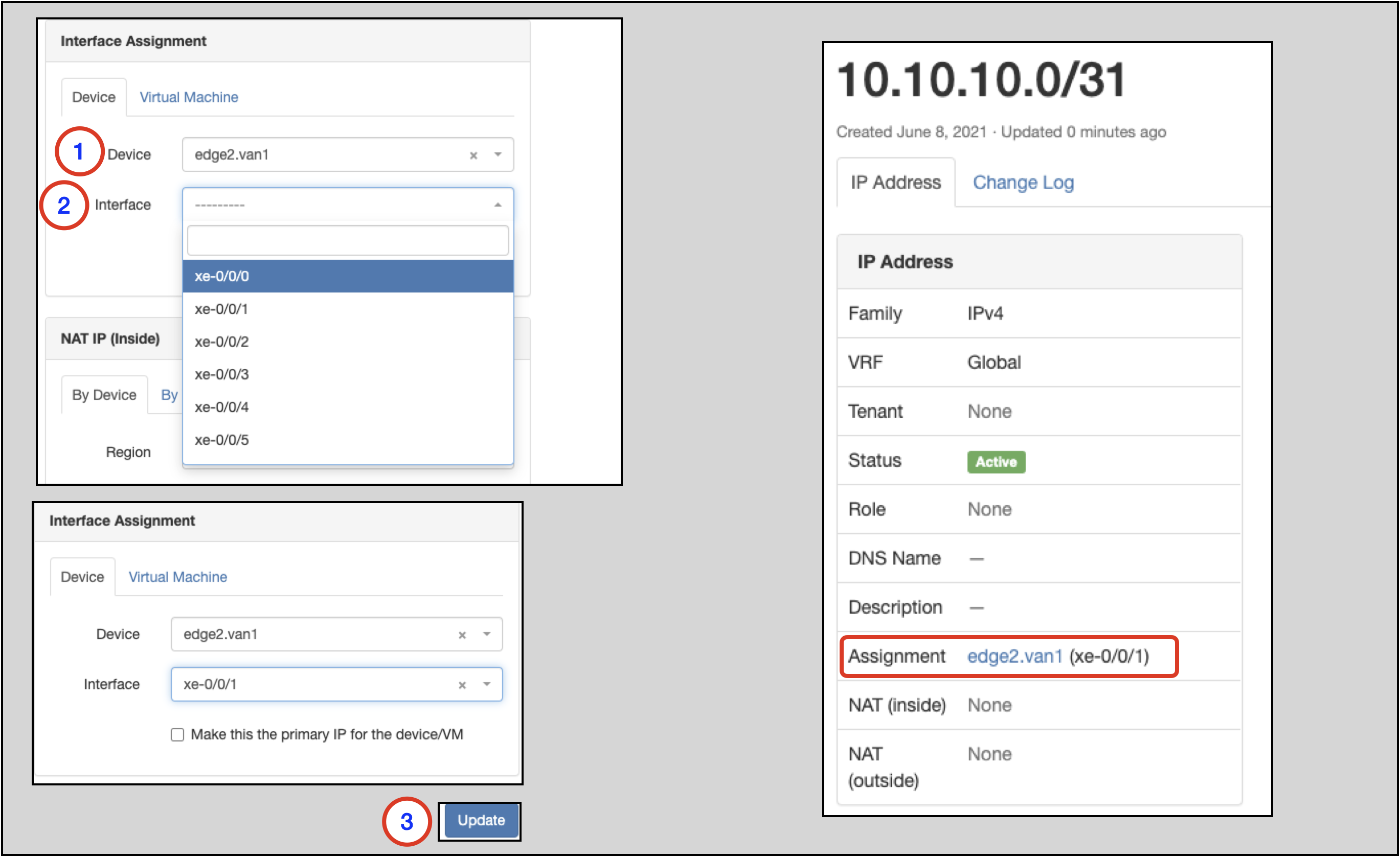 IP Address Management - Nautobot Documentation