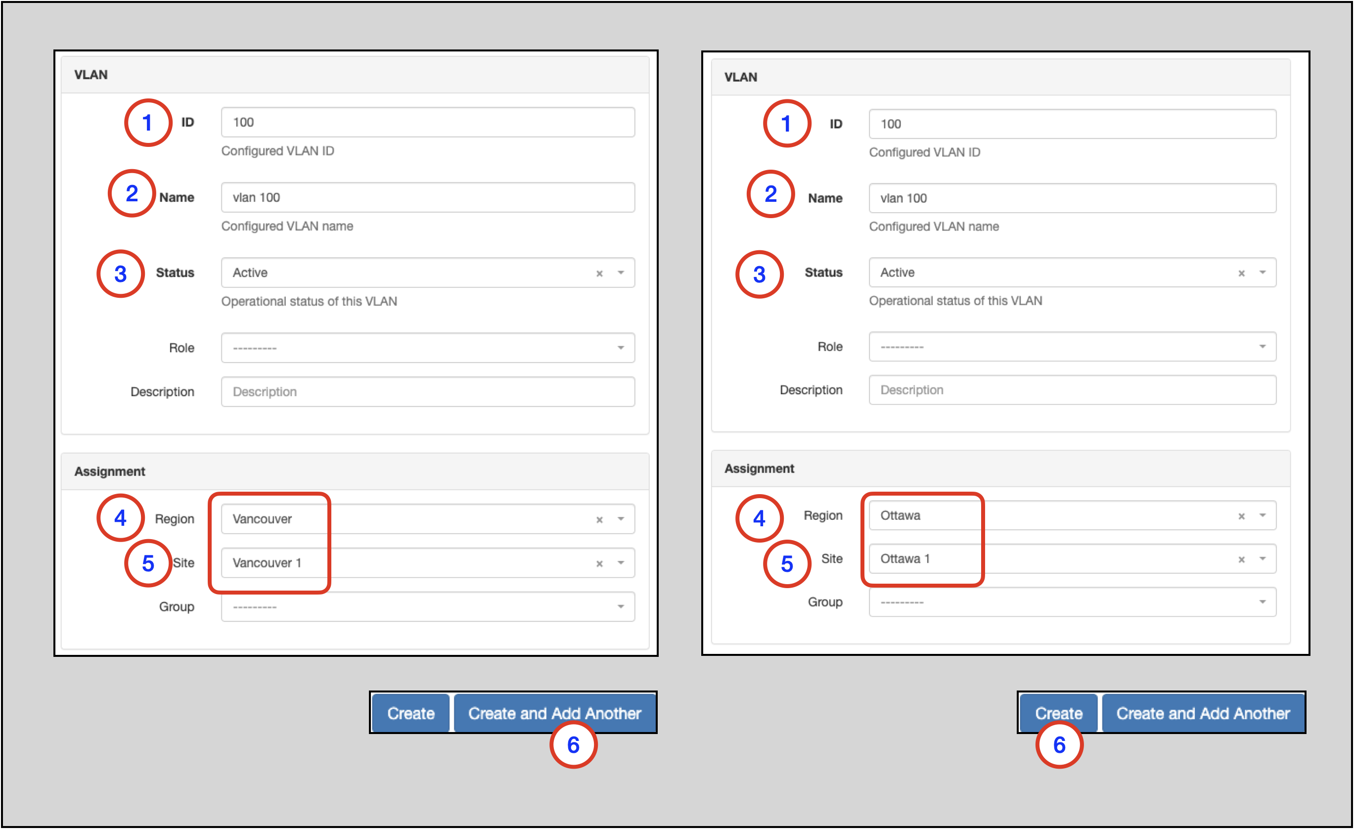 VLANS and VLAN Groups - Nautobot Documentation