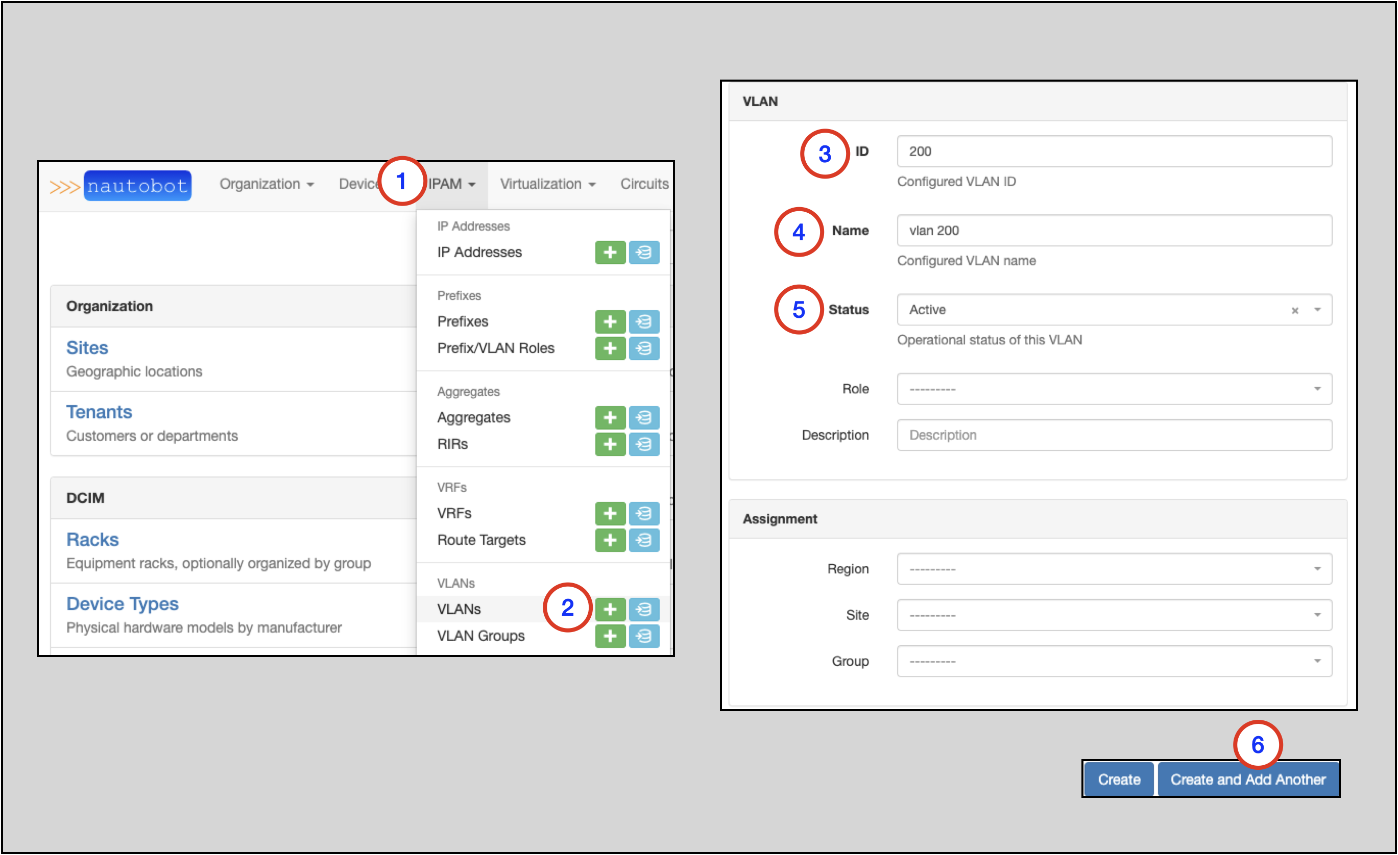 VLANS and VLAN Groups - Nautobot Documentation